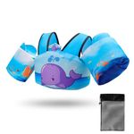 Elejolie Swim Life Jacket for Kids Children Life Vest Swimming Pool Swim Aids for Toddlers Learn to Swim 22-66lbs (Whale)