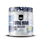 REDCON1 Total War Pre Workout Powder, Arctic Ice - Beta Alanine + Citrulline Malate Vegan & Keto Friendly Preworkout for Men & Women with 250mg of Caffeine - Fast Acting HMB (30 Servings)