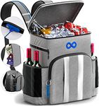 Everlasting Comfort Cooler Backpack - Insulated, Leakproof, Holds 54 Cans/4 Wine Bottles, Cold for 24 Hours - Ideal for Picnics, Beach, Hikes, Camping