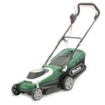 Webb Supreme WEER37RR Electric Rotary Lawnmower with Rear Roller, 6 Cutting Heights, 37cm 15 inch Cutting Width, 1600w Motor, 15 Metre Cable and 40L Collection Bag - 3 Year Guarantee