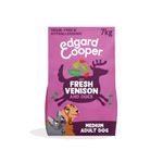 Edgard & Cooper Grain Free Dry Dog Food For Medium Breed Adult Dogs (7kg), Fresh Venison & Duck, Balanced Fibre For Gut Health, Hypoallergenic Recipe With Natural Ingredients, Never Meat Meal