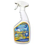 Miracle Mist Instant Mould & Mildew Stain Remover for Wood, Decks, Showers, Tile Hard Surfaces-950ml BOTTLE