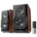 Edifier S3000MKII Audiophile Active Speakers, Wireless Powered Bookshelf Speaker Bluetooth 5.0 aptX with Planar Diaphragm Tweeters, Hi-Res Audio and 6.5" Woofers(Upgraded)