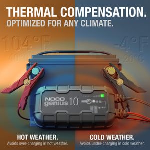 NOCO GENIUS10 10A Smart Battery Charger – Automatic Maintainer