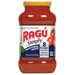 Ragu Simply No Sugar Added Traditional Pasta Sauce, 680g, Product of USA