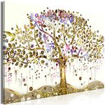 murando Canvas Wall Art Mega XXXL Tree Gustav Klimt Canvas print 165x110 cm /64.96"x43.30" Unique Prints Self-assembly Home Decor Big Picture Photo Painting Image DIY Abstract l-A-0009-ak-a