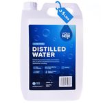 AQUANOIR Ultra Pure Distilled water 5.2L for CPAP machine, plants, steam irons, Distilled cleaning. (UK Company).