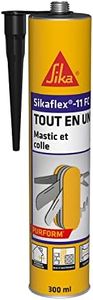 Sikaflex 11 FC Purform Noir, Mastic, joint et collage multi-usages, mastic-colle multi-supports, intérieur et extérieur (sikaflex 11 FC+), 300ml