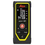 Leica DISTO X1 Laser Measure | IP65 Waterproof | 100m Range | +/-1.5mm Accuracy | 2m Drop Tested | Bluetooth 6.0 and NFC | Area and Volume Functions
