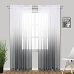 Grey Curtains 84 Inch Length for Be