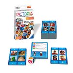 Ravensburger Disney World of Disney Pictopia Card Game - Travel-Sized Trivia Game for Kids and Adults | Educational Fun | Family Bonding Time | Ideal for Ages 7 and Up