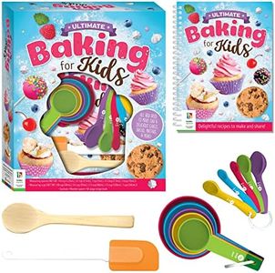 Hinkler Ultimate Baking for Kids Kit - Cookbooks for Kids - Cooking with Children - Baking Utensils and Guides - Children's Hobbies - Learn to Bake - Baking for Kids Aged 8 to 12, Medium