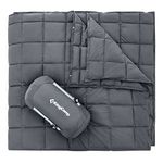 KingCamp Camping Blanket Ultralight Multifunctional Warm Outdoor Travel Blanket with Snaps Lightweight Sleeping Blanket for Hiking Picnic Home