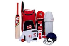 CW Storm Cricket Set with Complete Batting Equipment for Outdoor Sports (5 for 10-11 Yr)