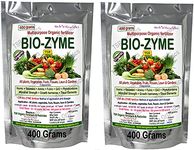 TSR Organic Fertilisers & Pesticides PythoZyme Organic bio Fertilizer (400 + 400 Grams) Essential nutrients for All Home and Garden Plants