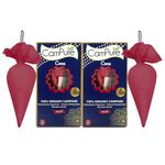 CamPure Camphor Cone (Musk) Pack Of 2-100% Organic | Air Freshener For Car, Wardrobe, Office Cabin's, Drawers, Travel Bag & Bathroom