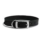 Ancol Heritage Leather Collar, Black, 50-59 cm, Size 7