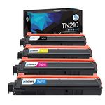 Gotoners TN210 TN-210 Compatible Replacement Toner Cartridge for Brother HL-3040CN HL-3045CN MFC-9120CN MFC-9325CW MFC-9125CN MFC-9320CW, TN210BK TN210M TN210C TN210Y