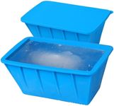 ALOOF Extra Large Ice Block Mold Ice | Maker for Cold Plunge or Coolers large ice cube molds | Reusable Steel Reinforced Silicone Molds | Big Ice Cube Molds Ice Bath Chiller Ice Tray (1PCS)