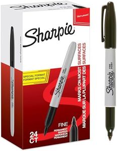 Sharpie, Marcatore permanente, Nero, Punta 1,00 mm, conf. 24 pezzi