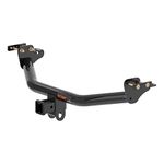 Curt 13398 Class 3 Trailer Hitch, 2-Inch Receiver for Select Mitsubishi Outlander, Gloss Black Powder Coat