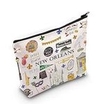 New Orleans Cosmetic Makeup Bag New