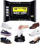 ShopCentre Natural Sneaker & Shoe Cleaner Wipes |Pack of 80 | Portable Sneakers Cleaner Shoe Wipes Quickly Remove Dirt & Stains | Disposable Shoe Cleaning Wipes For Footwear (1)