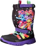 Stride Rite Made 2 Play Sneaker Winter Boot (Toddler/Little Kid), Black/Rainbow, 7 M US Toddler