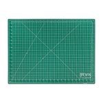 Breman Precision Self Healing Cutting Mat I Sewing Craft Quilting Fabric Rotary Cutting Mat I Perfect for Crafters Hobbyists and Artists I 2 Sided 5 Ply PVC Craft Mat with Grid Lines I A2 18x24 inches