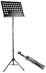 Windsor G905 Orchestral Music Stand Fully Adjustable Sheet Music Stand in Black