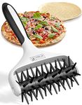 ORBLUE Pizza Dough Docker, Pastry Roller with Spikes Pizza Docking Tool for Home & Commercial Kitchen - Pizza Making Accessories That Prevent Dough from Blistering