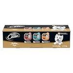 CESAR Classic Loaf in Sauce Adult Wet Dog Food Mealtime Variety Pack, with 8 Filet Mignon Flavour, 8 Pork Tenderloin Flavour & 8 Smoked Bacon & Egg Flavour, 24x100g Trays