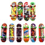 Sipobuy Mini Skateboard Toy Deck Truck Finger Board Skate Park Boy Kid Children Gift Random 4pcs