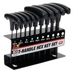 PERFORMANCE TOOL W80274 Wilmar 10 pc. SAE T-Handle Hex Key Set