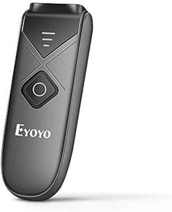 Eyoyo Mini scanner di codici a barre wireless 2D, con sensore di scansione portatile 1D QR Code Scanner, Bluetooth/2.4G Wireless Pocket Inventory Reader per Tablet iPhone Android iOS PC