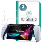 IQShield 3 Pack Tempered Glass for Playstation Portal Screen Protector/PS Portal Remote Player 8 Inch 2023 Anti Scratch, Anti-Fingerprint, Easy Install, Anti-Bubble, Transparent, Shatterproof Shield,