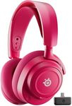 SteelSeries Arctis Nova 7P Wireless Gen 2 Gaming Headset - Real-Time App Control, 50+ HR Play, Neodymium Magnetic Drivers, Mix 2.4GHz/Bluetooth, PS5, PS4, PC, Switch 1/2, Mobile - Magenta