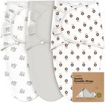 3-Pack Organic Baby Swaddle Sleep S