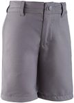 Under Armour Boys Golf Medal Play Short, Belt Loops, Elastic Closure, Lightweight & Stretchy, Graphite, 5