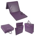 Sure Shot Fitness Tri Fold Fitness Mat, Purple, 50mm