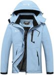 MOERDENG Women's Waterproof Ski Jac