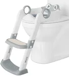 Garvee Potty Training Seat with Step Stool Ladder, Potty Training Toilet for Kids Boys Girls Toddlers, Potty Seat with Anti-Slip Pads Ladder