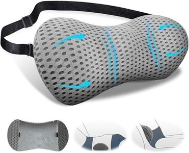 EPROICKS Cojin Lumbar, Cojín Lumbar Dormir, Cojín Lumbar Cama, Almohada Lumbar para Coche, Silla Oficina, Cama, Sofa Soporte Lumbar (Gris)