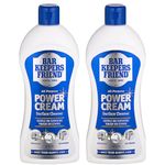 Bar Keepers Friend Power Cream | Pack of 2 350ml | All Purpose Power Cream Surface Cleaner