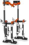 GypTool Pro 24" - 40" Magnesium Drywall Stilts - Gray