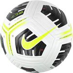 NIKE CU8041-100 Academy Pro Recreational Soccer Ball Unisex White/Black/Volt Size 4