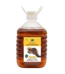 Thanjai Natural 3 Litres Gingelly Oil/Natural Sesame Oil Unrefined Wooden Cold Pressed Gingelly Oil/Natural Sesame Oil for Cooking- Heart Health + Cholesterol Free + No Preservatives