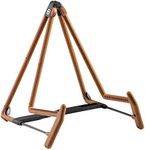 K&M König & Meyer 17580.014.95 Heli 2 Acoustic Guitar Stand | Folding A-Frame for Acoustic Guitars | Adjustable & Collapsible | Sturdy & Durable | Pro’s Choice | German Made Cork Infused Rubber