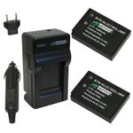 Wasabi Power Battery and Charger Kit for Kodak KLIC-7003, EasyShare M380, M381, M420, V1003, V803, Z950