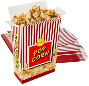 MT Products Popcorn Boxes 1.25 oz. - #3 Popcorn Buckets for Party - Pack of 1000